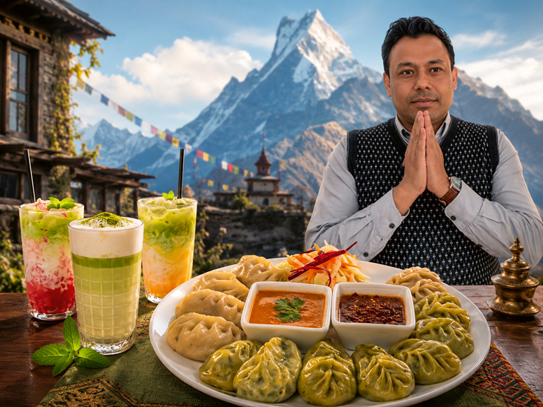 Kathmandu Mandala<br>Nepalesisches Essen<br>Kaffee, Tee & Reisen